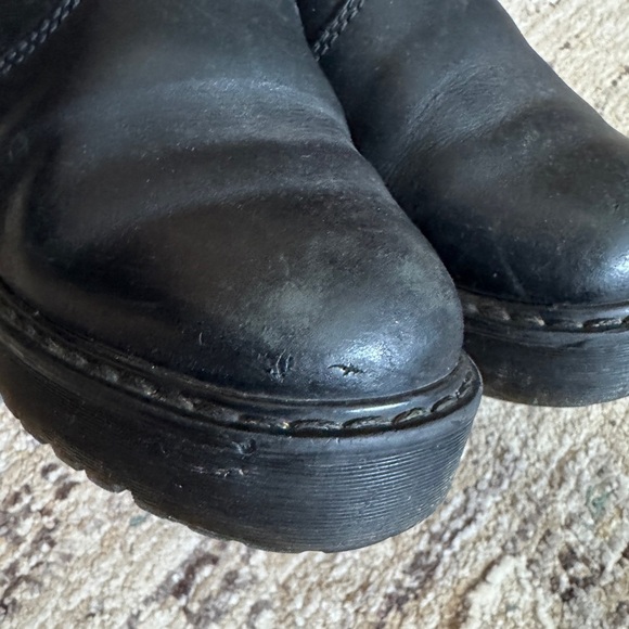 Dr Martens Rometty lugsole chunky punk goth 90’s style grunge Chelsea boot - Picture 3 of 13